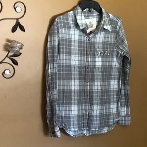 Nice girls blouse with Gems own pocket size M